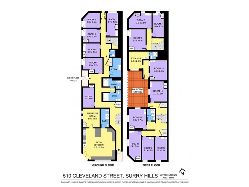 510 Cleveland Street, Surry Hills NSW 2010 Floorplan