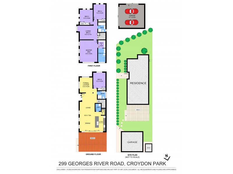 299 Georges River Road, Croydon Park NSW 2133 Floorplan