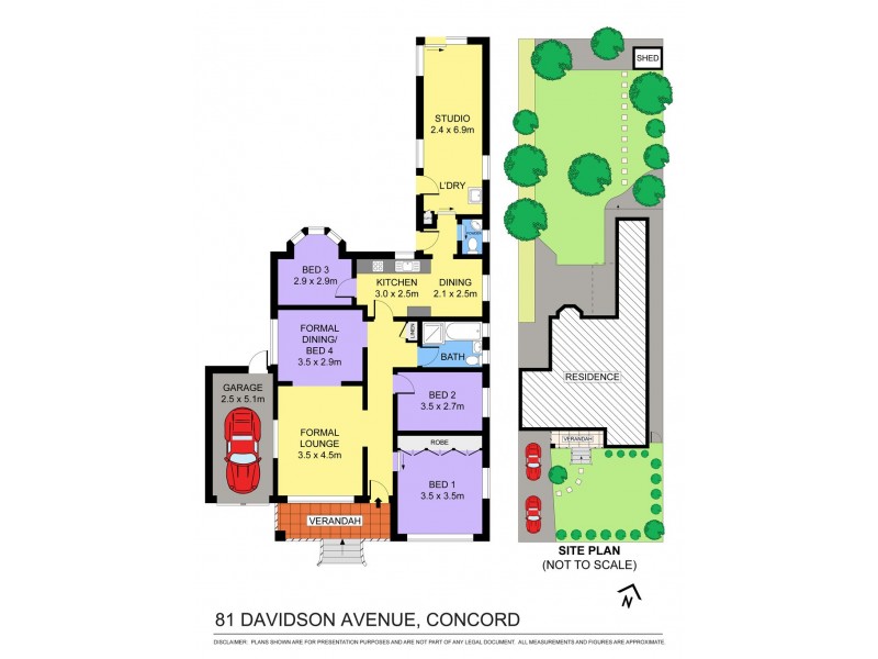 81 Davidson Avenue, Concord NSW 2137 Floorplan