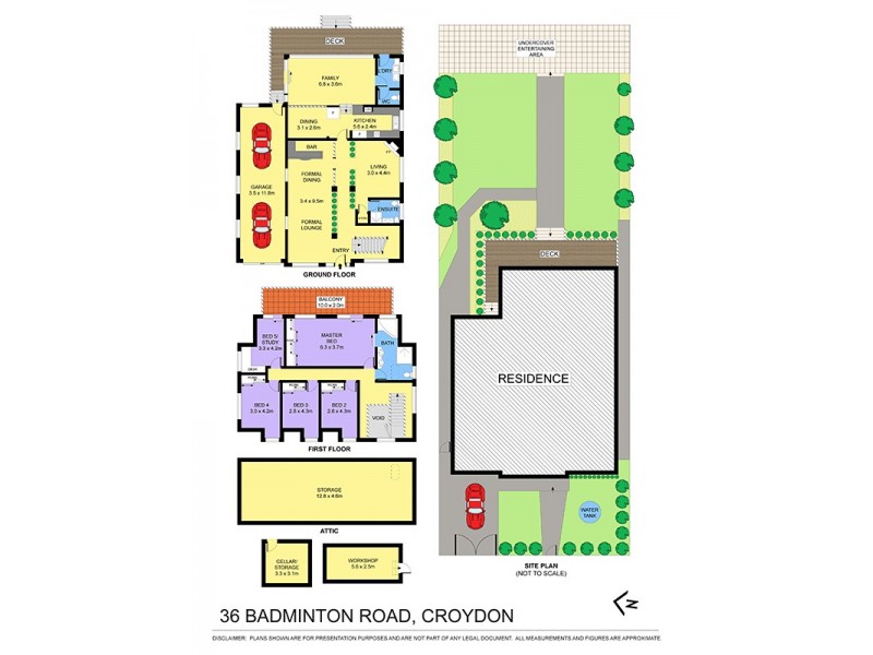 36 Badminton Road, Croydon NSW 2132 Floorplan