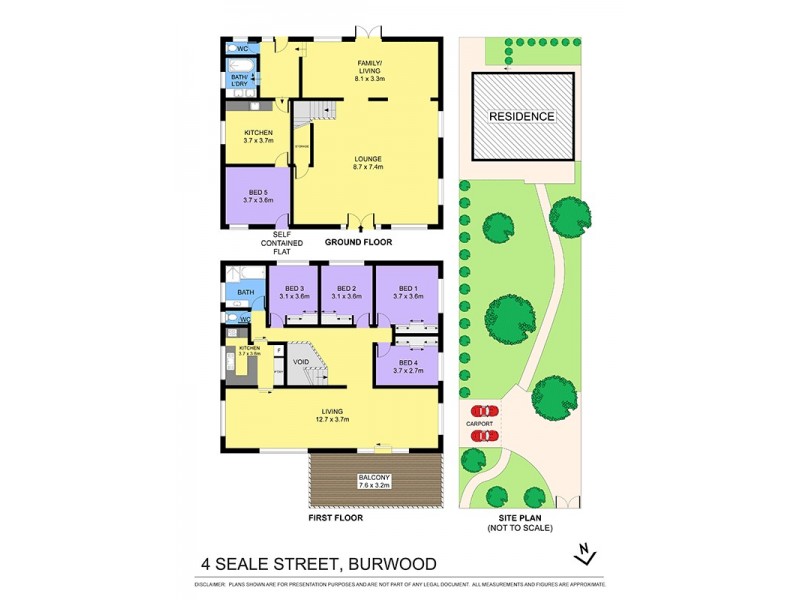 4 Seale Street, Burwood NSW 2134 Floorplan