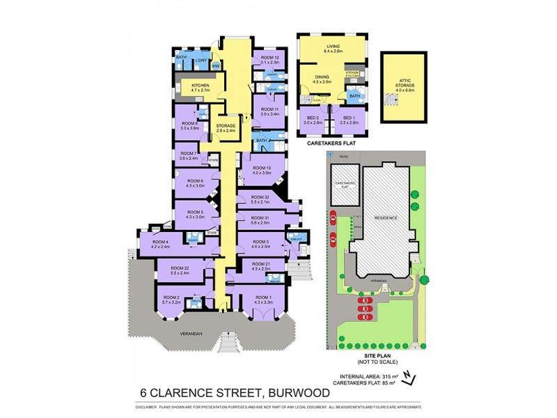 6 Clarence Street, Burwood NSW 2134 Floorplan