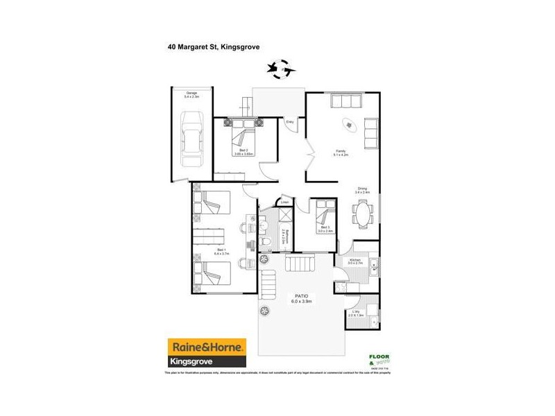 40 Margaret Street, Kingsgrove NSW 2208