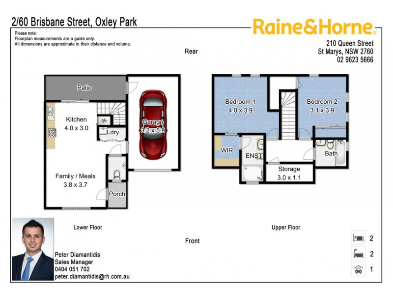2/60 Brisbane Street, Oxley Park NSW 2760