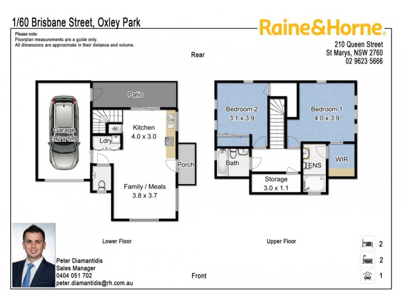 1/60 Brisbane Street, Oxley Park NSW 2760
