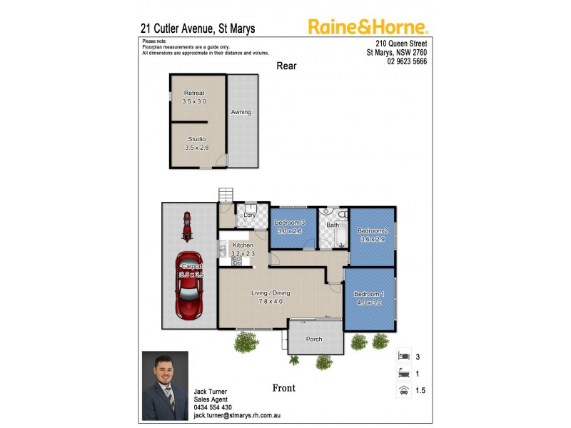 21 Cutler Avenue, St Marys NSW 2760 Floorplan