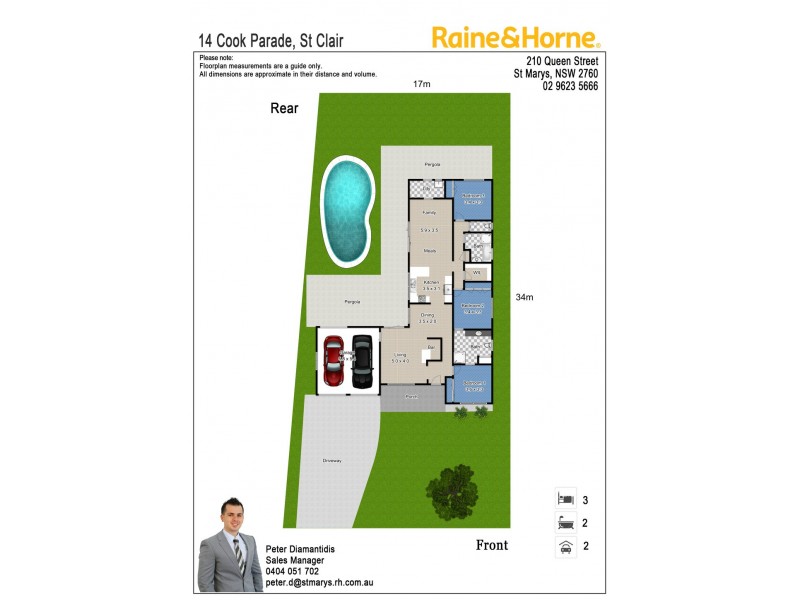 14 COOK PARADE, St Clair NSW 2759 Floorplan