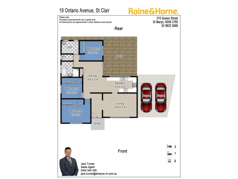 19 Ontario Avenue, St Clair NSW 2759 Floorplan