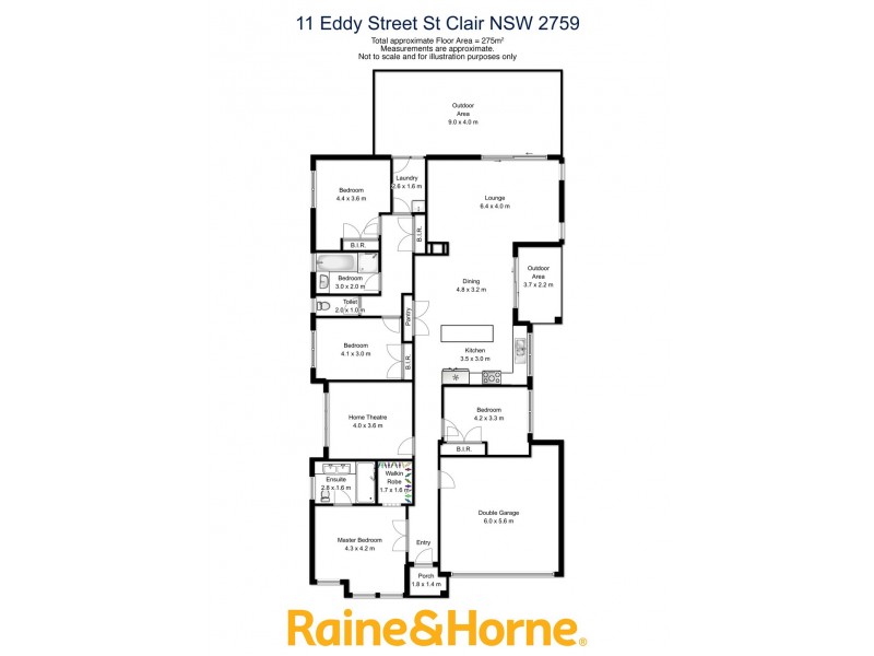 11 EDDY STREET, St Clair NSW 2759 Floorplan