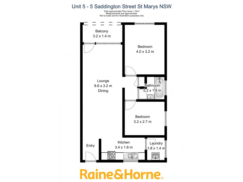 5/35 Saddington Street, St Marys NSW 2760 Floorplan