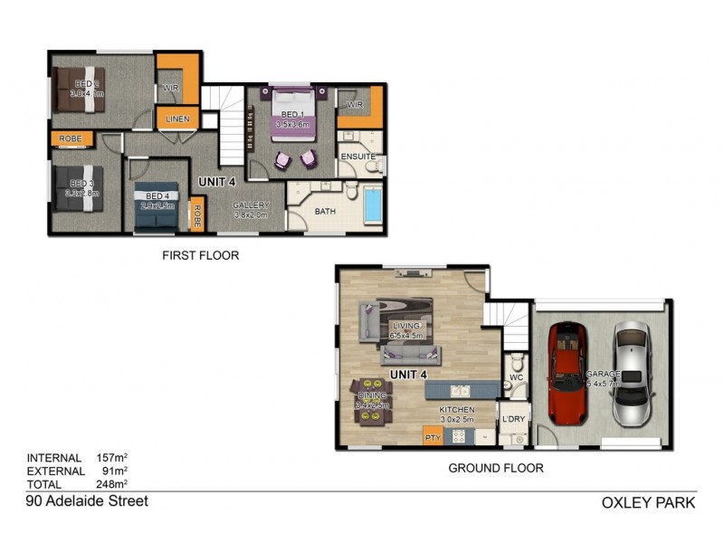 4/90 Adelaide Street, Oxley Park NSW 2760 Floorplan