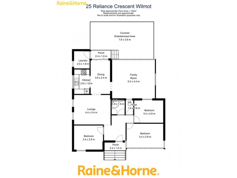 25 and 25A Reliance Crescent, Willmot NSW 2770 Floorplan