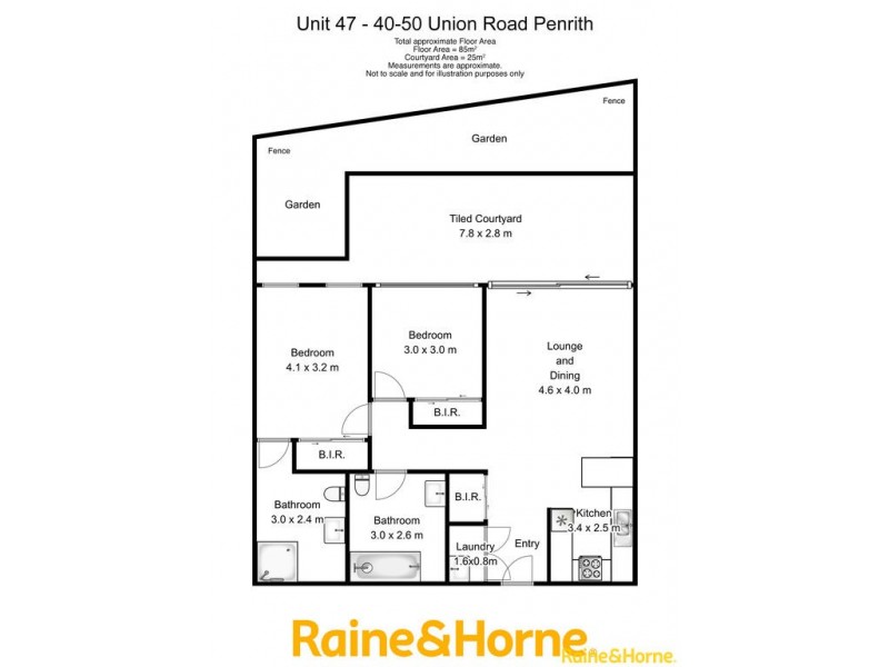47/40-50 Union Road, Penrith NSW 2750 Floorplan