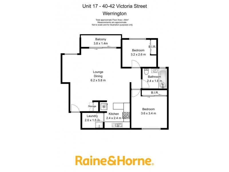 17/40-42 Victoria Street, Werrington NSW 2747 Floorplan