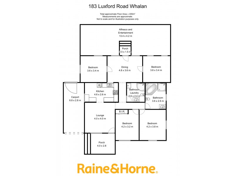 183 LUXFORD ROAD, Whalan NSW 2770 Floorplan
