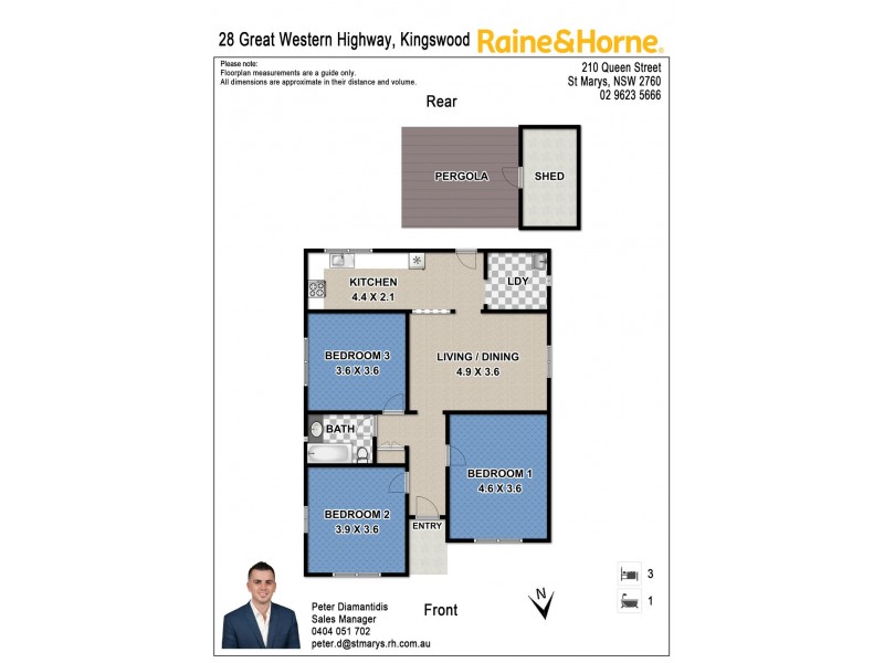 28 Great Western Highway, Kingswood NSW 2747 Floorplan