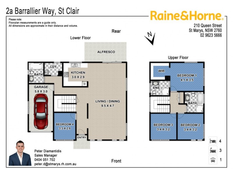 2A Barrallier Way, St Clair NSW 2759 Floorplan