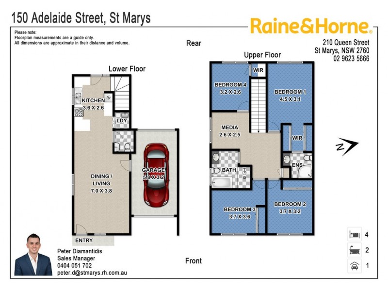 1-6/150 Adelaide Street, St Marys NSW 2760 Floorplan