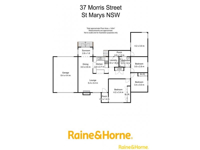 37 Morris Street, St Marys NSW 2760 Floorplan