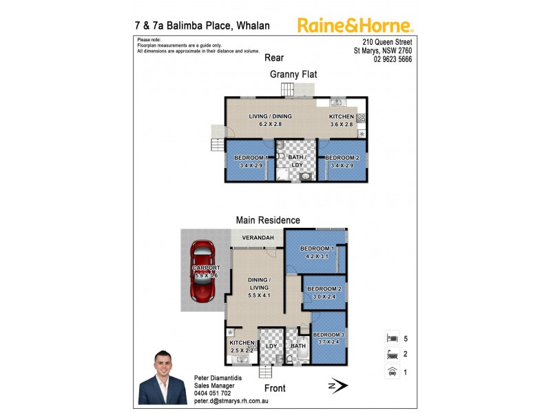 7 Balimba Pl, Whalan NSW 2770 Floorplan