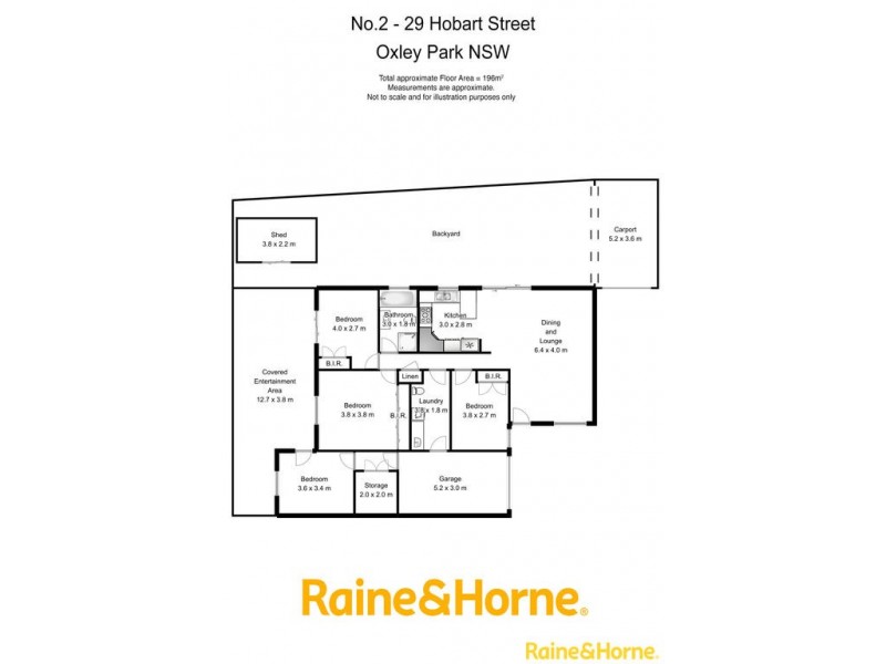 2/29 Hobart Street, Oxley Park NSW 2760 Floorplan