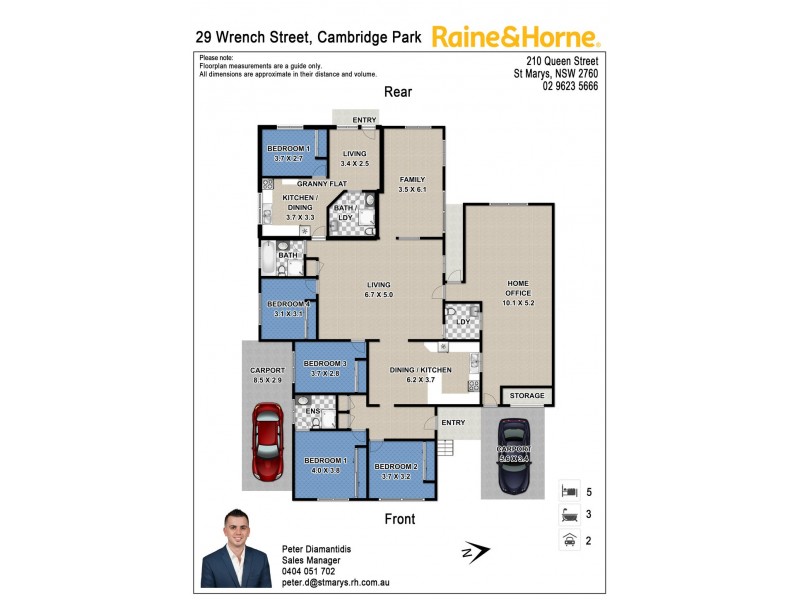 29 WRENCH Street, Cambridge Park NSW 2747 Floorplan