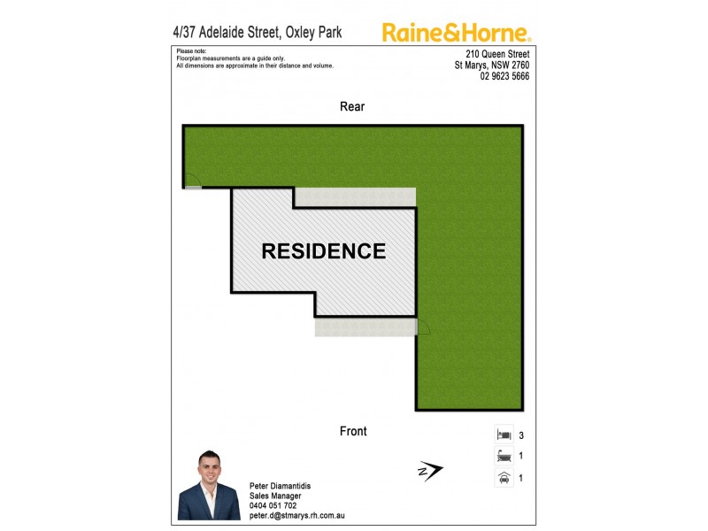 4/37 Adelaide St, Oxley Park NSW 2760 Floorplan