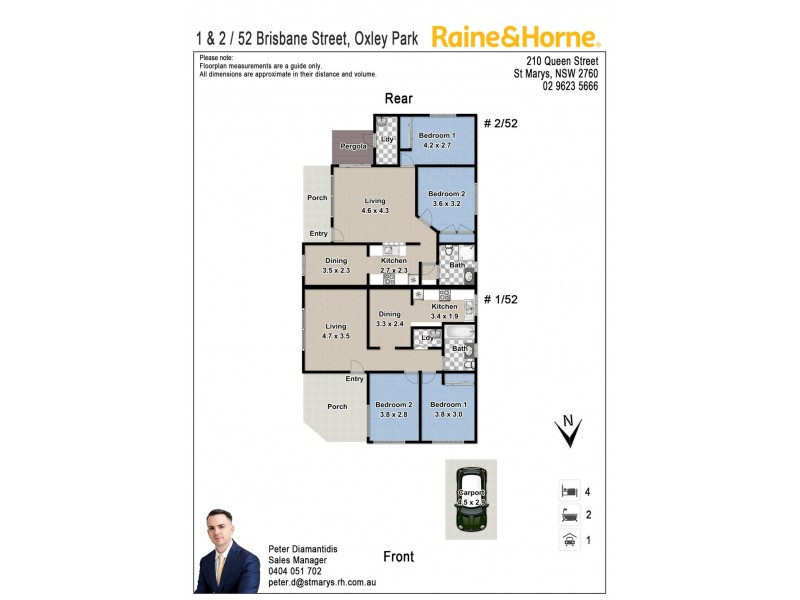 52 Brisbane Street, Oxley Park NSW 2760 Floorplan
