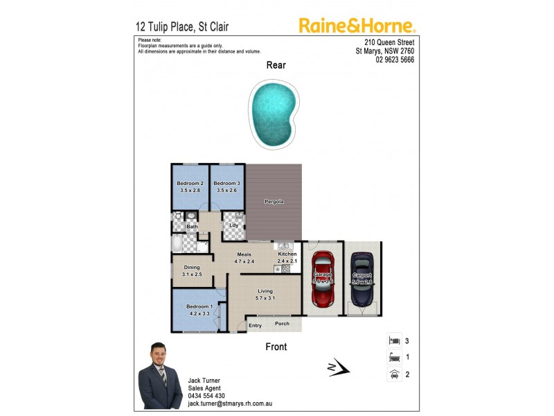 12 Tulip Pl, St Clair NSW 2759 Floorplan