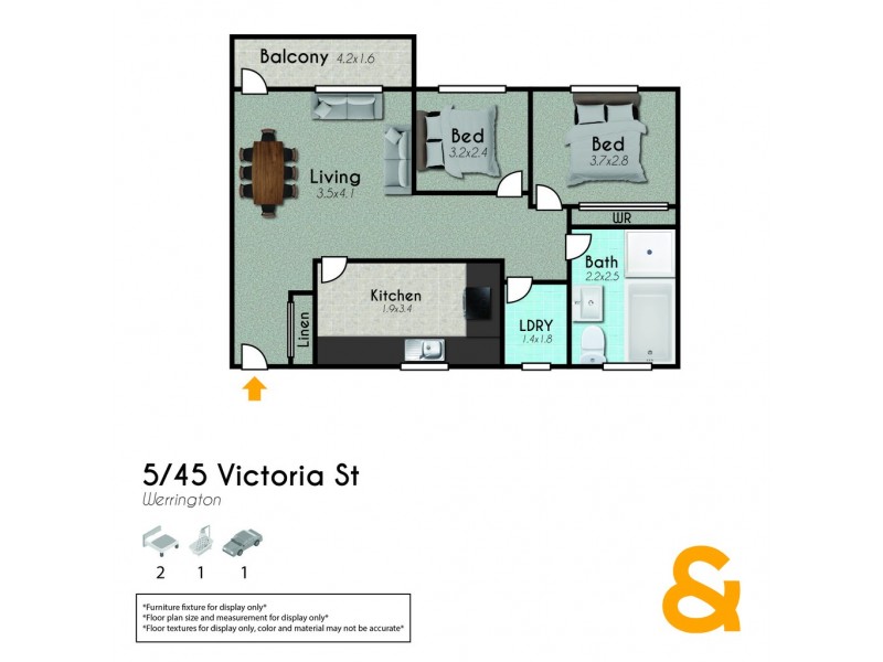 5/45 Victoria Street, Werrington NSW 2747 Floorplan