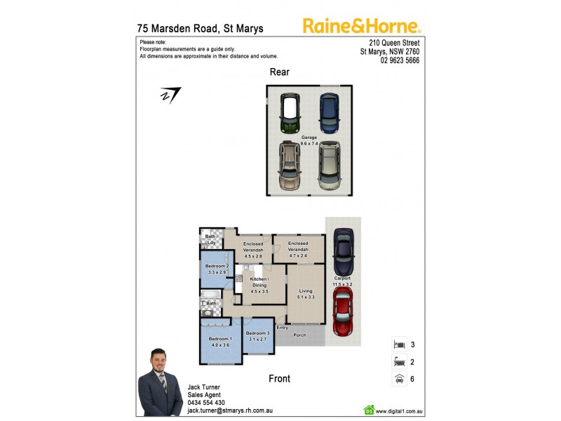 75 Marsden Road, St Marys NSW 2760 Floorplan
