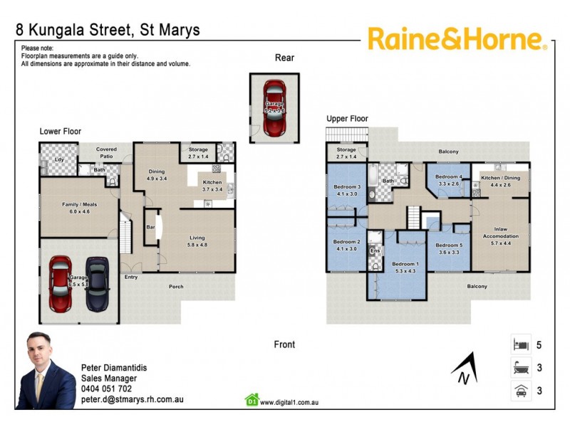 8 Kungala Street, St Marys NSW 2760 Floorplan
