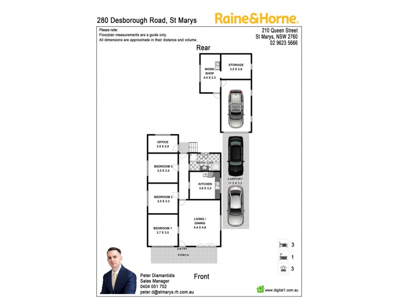 280 Desborough Road, St Marys NSW 2760 Floorplan