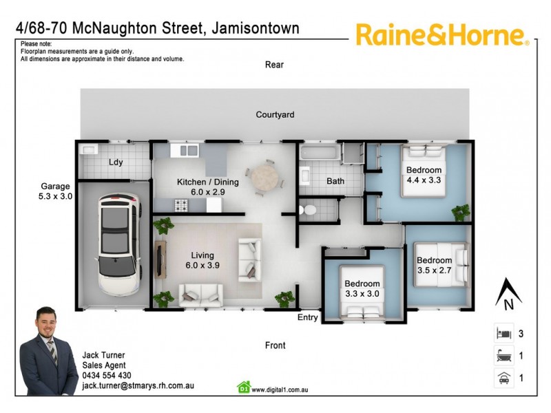 4/68-70 McNaughton Street, Jamisontown NSW 2750 Floorplan