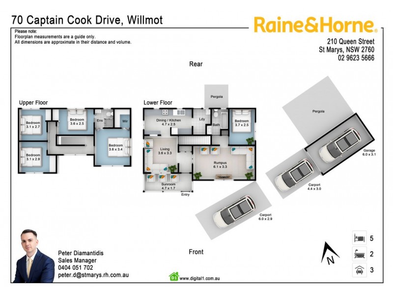 70 Captain Cook Drive, Willmot NSW 2770 Floorplan