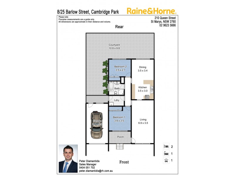 8/25 Barlow Street, Cambridge Park NSW 2747