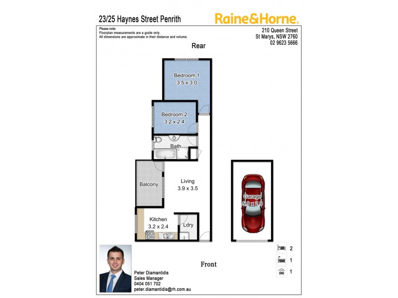 23/25 Haynes Street, Penrith NSW 2750