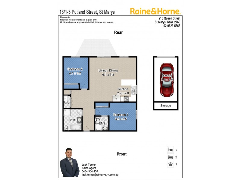 13/1-3 Putland Street, St Marys NSW 2760 Floorplan