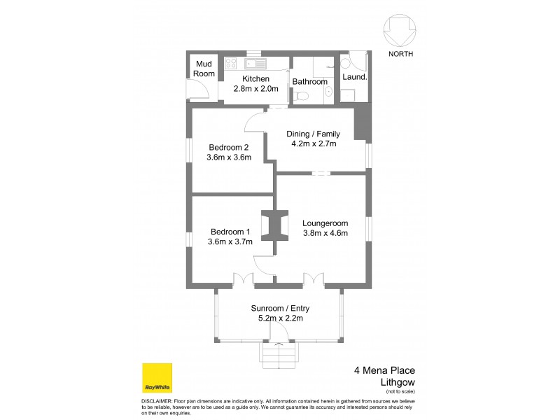4 Mena Place, Lithgow NSW 2790 Floorplan