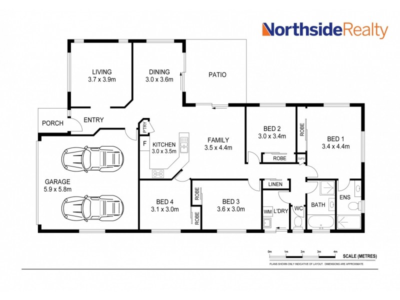 34 Winlock Cct, Warner QLD 4500 Floorplan