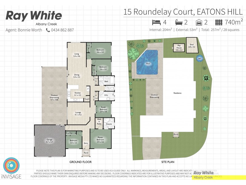 15 Roundelay Court, Eatons Hill QLD 4037 Floorplan