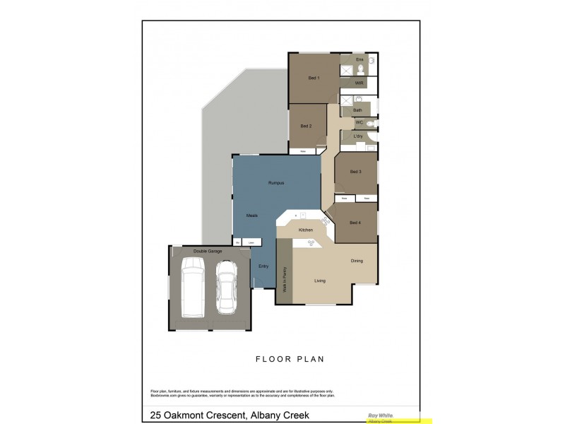 25 Oakmont Crescent, Albany Creek QLD 4035 Floorplan