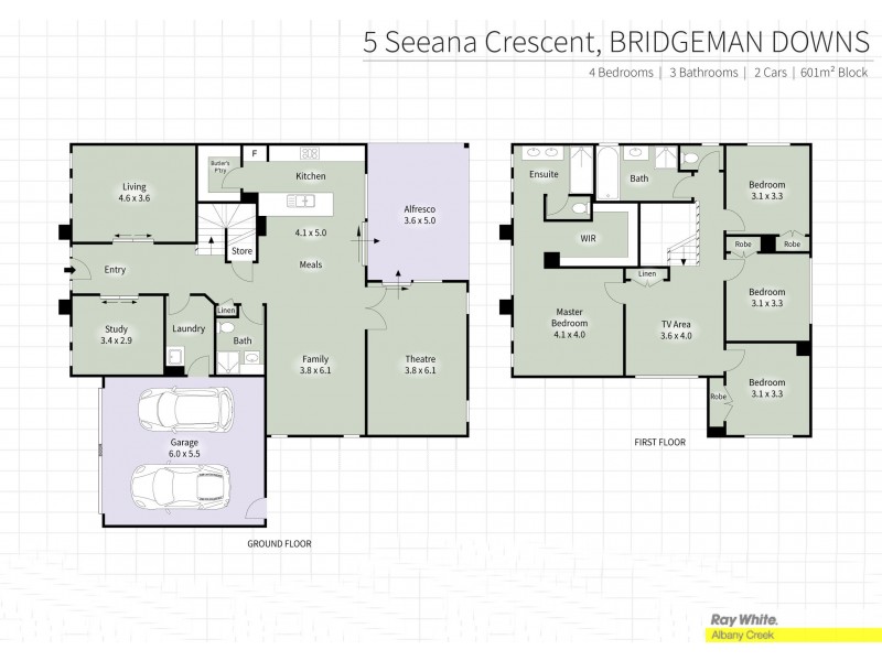 5 Seeana Crescent, Bridgeman Downs QLD 4035 Floorplan