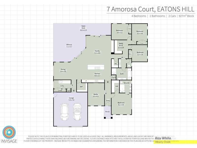 7 Amorosa Court, Eatons Hill QLD 4037 Floorplan