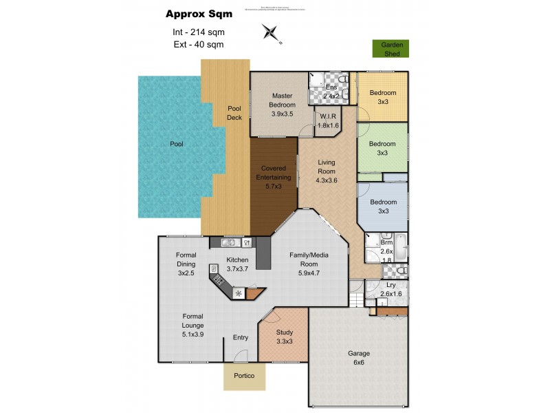 13 Altissimo Court, Eatons Hill QLD 4037 Floorplan
