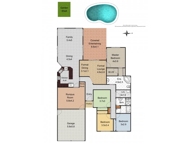 6 Gypsy Court, Eatons Hill QLD 4037 Floorplan