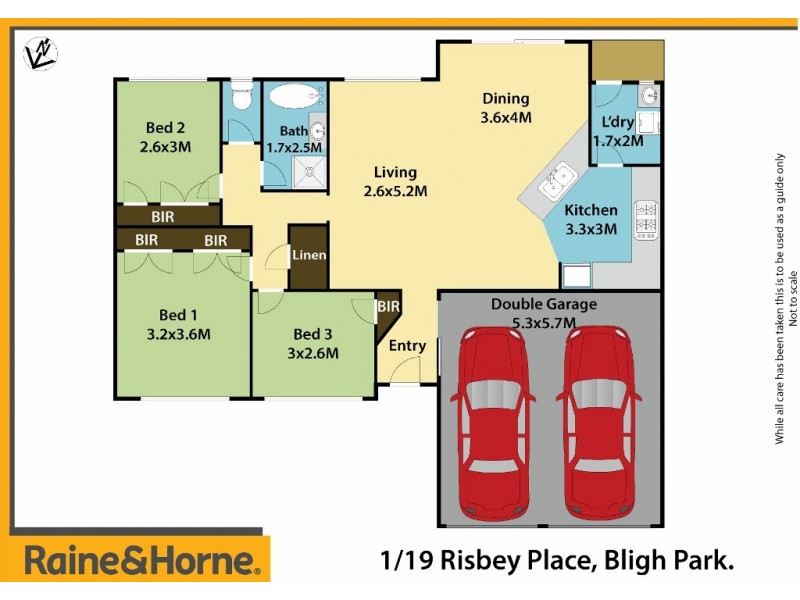1/19 Risbey Place, Bligh Park NSW 2756 Floorplan