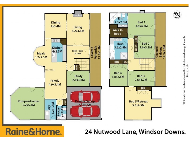 24 Nutwood Lane, Windsor Downs NSW 2756 Floorplan