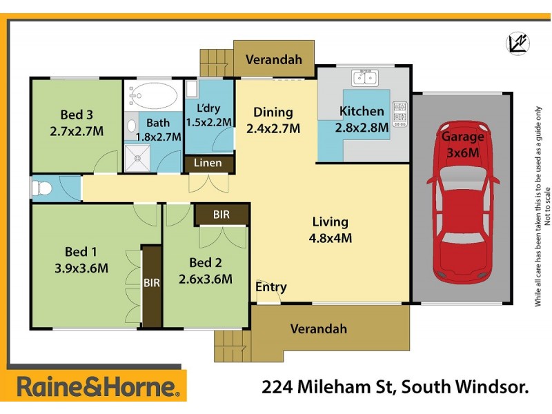 224 Mileham Street, South Windsor NSW 2756 Floorplan