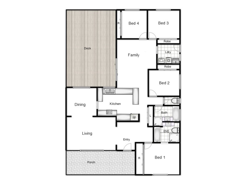 20 Mellor Circuit, Florey ACT 2615 Floorplan
